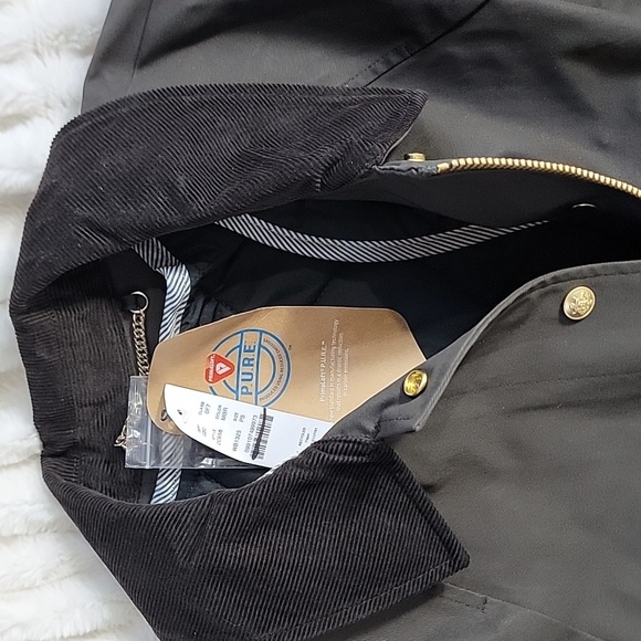 J. Crew Long Barn Coat dark brown size Small Petite NWT Style CC956 - Picture 9 of 13